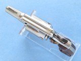 ** SOLD ** Smith & Wesson Model 12 Airweight, Cal. .38 Special, 1975 Vintage, Nickel Finished - 3 of 8