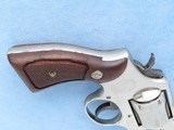 ** SOLD ** Smith & Wesson Model 12 Airweight, Cal. .38 Special, 1975 Vintage, Nickel Finished - 6 of 8