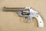 Factory Engraved 1904-06 Vintage Smith & Wesson Safety Hammerless 2nd Model in .32 S&W w/ Factory Mother of Pearl Grips