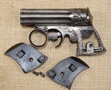 RARE 1862 Remington Elliot ZIG-ZAG 6-Shot Pepperbox Derringer .22 Short RF
* Remington's 1st Cartridge Gun / 100% Original!!! * - 8 of 19