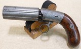 Antique BLUNT & SYMS of NEW YORK Pepperbox Pistol .31 Caliber - 1 of 18