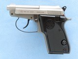 ***SOLD***Beretta Model 21 Bobcat INOX, Cal. .22 LR, with Box & Pistol Pouch - 2 of 12