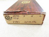 Colt Sheriff's Model Single Action, Cal. .44/40 Win./.44 Special, 1980 Vintage, with Box - 14 of 14