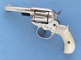 Colt Model 1877 (Lightning), Cal. .38 Long Colt, 1879 Vintage, Pearl Grips, Factory Letter - 12 of 15