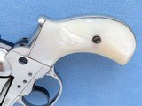 Colt Model 1877 (Lightning), Cal. .38 Long Colt, 1879 Vintage, Pearl Grips, Factory Letter - 6 of 15