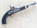 H. Aston Model 1842 Pistol, Cal. .54 Percussion, U.S. Military