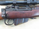 Enfield No. 4 MK I, Built into Sniper Rifle, Cal. .303 British, with Repop Tel Sighting No. 32 MK I Scope - 4 of 20