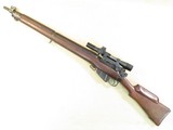 Enfield No. 4 MK I, Built into Sniper Rifle, Cal. .303 British, with Repop Tel Sighting No. 32 MK I Scope - 2 of 20