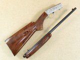Browning Grade III Semi Automatic Rifle, Cal. .22 LR, Belgian Manufacture, 1967 Vintage ** R. Risack Engraved ** - 2 of 21