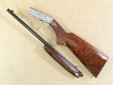 Browning Grade III Semi Automatic Rifle, Cal. .22 LR, Belgian Manufacture, 1967 Vintage ** R. Risack Engraved ** - 10 of 21