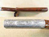 Browning Grade III Semi Automatic Rifle, Cal. .22 LR, Belgian Manufacture, 1967 Vintage ** R. Risack Engraved ** - 13 of 21
