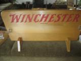 WINCHESTER rifle displays
from a gun shop - 1 of 9