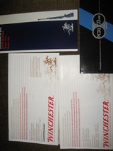 Winchester manuals and advertising - 12 of 14