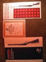 Winchester manuals and advertising - 6 of 14