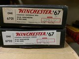 winchester '67 Canadian Centennial rifle and carbine (NOT consecutive serial #) - 1 of 1