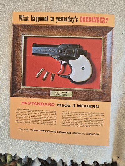 HIGH STANDARD brochures & manuals