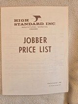 HIGH STANDARD brochures & manuals - 2 of 15
