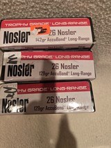 .26 Nosler trophy grade - 1 of 2