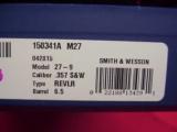 SMITH AND WESSON 27 CLASSIC 357 MAGNUM 6.5"- 2 of 9