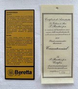 Rare - Beretta Model 84 .380 Tercentennial (#136 of 300) Semi-Automatic Pistol - 8 of 9