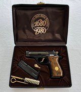 Rare - Beretta Model 84 .380 Tercentennial (#136 of 300) Semi-Automatic Pistol - 1 of 9