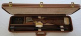Browning Diana 28 Gauge - As New - Engraved By Angelo Bee - Browning Letter - Browning Case - 17 of 20
