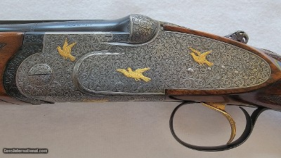 BERETTA S3 EELL IMPERIALE SIDELOCK 12 GAUGE O/U 2 BARREL SET
WITH CASE