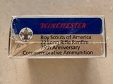 WINCHESTER BOY SCOUTS OF AMERICA 75TH ANNIVERSARY 22 AMMUNITION - 2 of 4