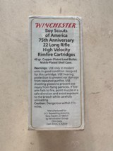 WINCHESTER BOY SCOUTS OF AMERICA 75TH ANNIVERSARY 22 AMMUNITION - 4 of 4