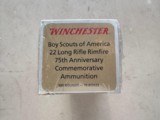 WINCHESTER BOY SCOUTS OF AMERICA 75TH ANNIVERSARY 22 AMMUNITION - 3 of 4
