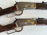 FROM DON GOBELS PERSONAL COLLECTION - BROWNING HIGH GRADE M86 45/70 CARBIDE AND RIFLE - BOTH SN 00001 - 2 of 19