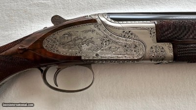 BELGIUM BROWNING F1 GRADE - B25 12 GAUGE - SIGNED BY F. KRILL - CUSTOM LEATHER CASE - Image 1 of 20