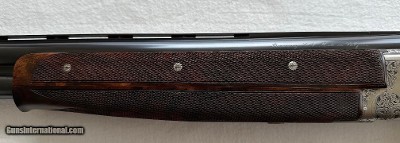 BELGIUM BROWNING F1 GRADE - B25 12 GAUGE - SIGNED BY F. KRILL - CUSTOM LEATHER CASE - Image 15 of 20