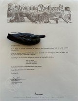 BELGIUM BROWNING F1 GRADE B25 20 GAUGE - SIGNED BY F. KRILL - 17 of 20