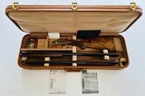 PAIR OF BROWNING EXHIBITION 20 GAUGE - PICTURED IN NED SCHWING'S BOOK PAGES 106 AND 224 - BROWNING LETTERS - CASED - 17 of 20
