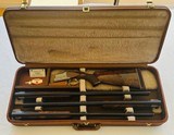 BROWNING P2D LIGHTNING THREE GAUGE SET - 20GA, 28GA, .410GA - BROWNING LETTER - 17 of 19