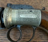 Fine W.A. Beckwith English Six-Shot Pepperbox Pistol - 3 of 11
