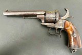 Model 1854 LeFaucheux Army Pinfire Revolver - 3 of 11
