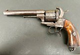 Model 1854 LeFaucheux Army Pinfire Revolver - 4 of 11