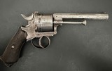 Belgian Double Action Pinfire Revolver .45 cal. - 1 of 6 Belgian Double Action Pinfire Revolver .45 cal. - 1 of 6