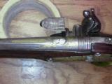 Italian (Brescian) Royal Guard or Household Flintlock Pistol Circa 1750-70 Brass & silver Inlay - 12 of 15