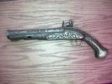 18Th Century Spanish Miquelet Flintlock Blunderbuss Pistol - 2 of 15