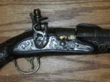 18Th Century Spanish Miquelet Flintlock Blunderbuss Pistol - 3 of 15