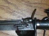 Very Rare 18th Century British Saw-Back Hunting Sword Flintlock Pistol Combination Pirate Captain's Sword - 4 of 15