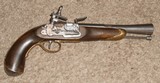 Contemporary Spanish Miquelet Flintlock Blunderbuss Naval Belt Pistol