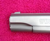 Colt 70 Series Gold Cup National Match in RARE Electroless Nickel With Box - 2 of 13