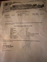 NICE 1912 4-3/4 x 45 Colt Single Action Army with Lots Of Original Finish and Factory Letter - 7 of 7