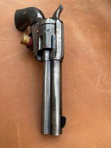 NICE 1912 4-3/4 x 45 Colt Single Action Army with Lots Of Original Finish and Factory Letter - 4 of 7