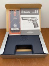 RARE NIB Beretta 92FS INOX Ghost Early 9mm pistol 1990's - 2 of 14