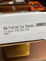 RARE Colt Frontier Six Shooter Etched Panel Black Powder - 9 of 10